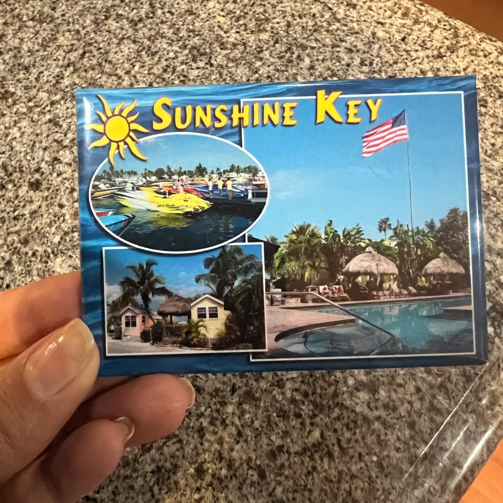 Sunshine Key Souvenir Magnet